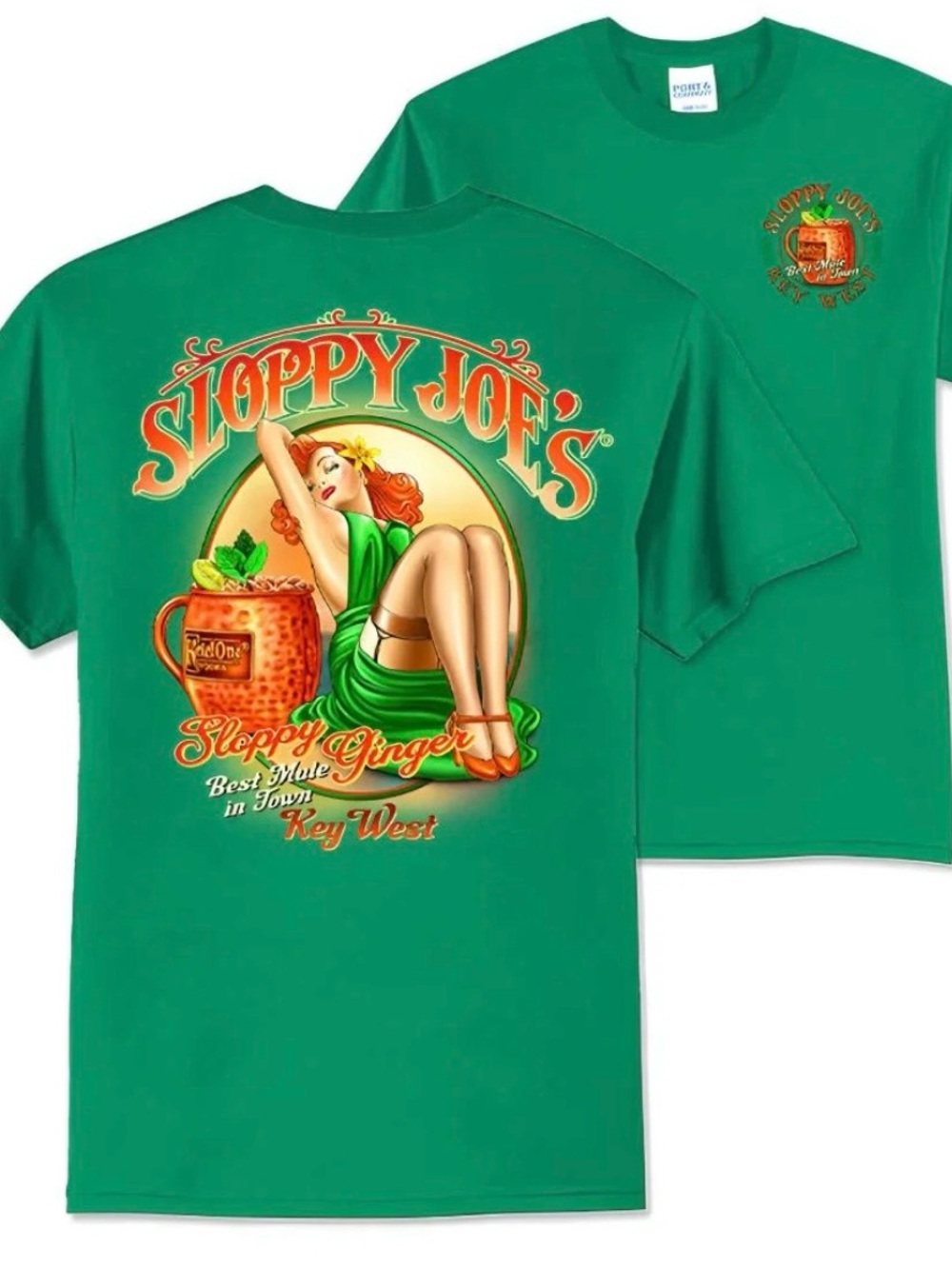 Historic Sloppy Joe’s “Sloppy Ginger Show” Tee Shirt Key West FL